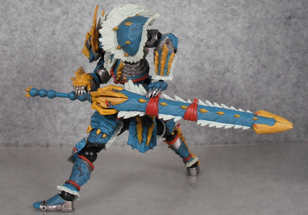 リボルテックヤマグチ 「ハンター男剣士 ジンオウシリーズ」 レビュー