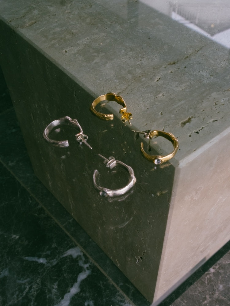 Rainy Day Streaky Pierce｜レイニーデーストレイキーピアス – MARTE