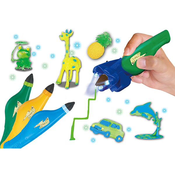 3Dドリームアーツペン クールセット(3色)｜商品情報｜メガトイ