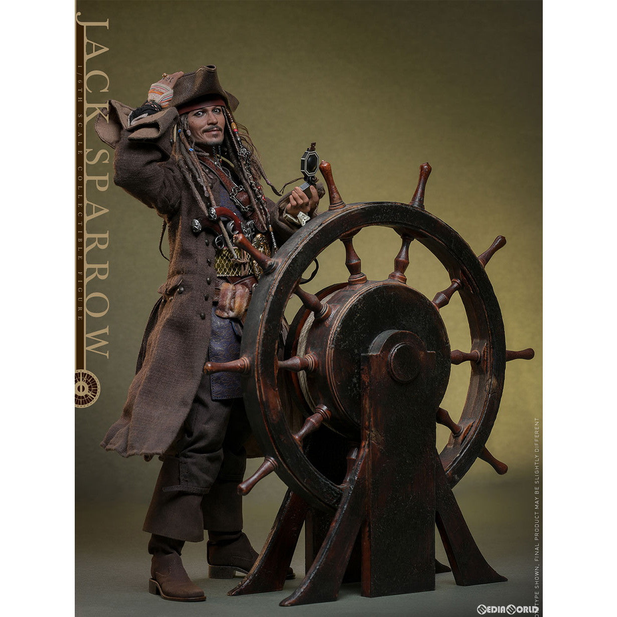 ジャック・スパロウ HOTTOYS 最後の海賊DX15 ホットトイズ パイレーツ