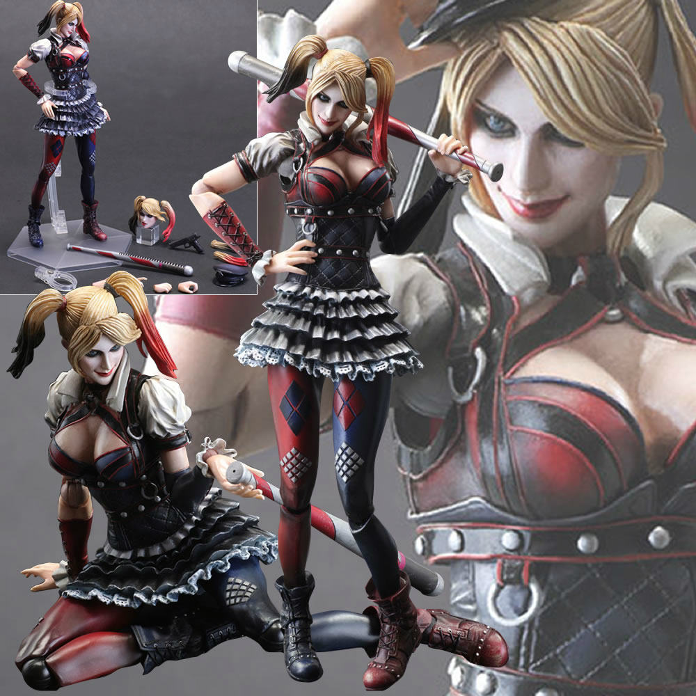 未開封 プレイアーツ改 バットマン アーカムナイト ハーレイ・クイン