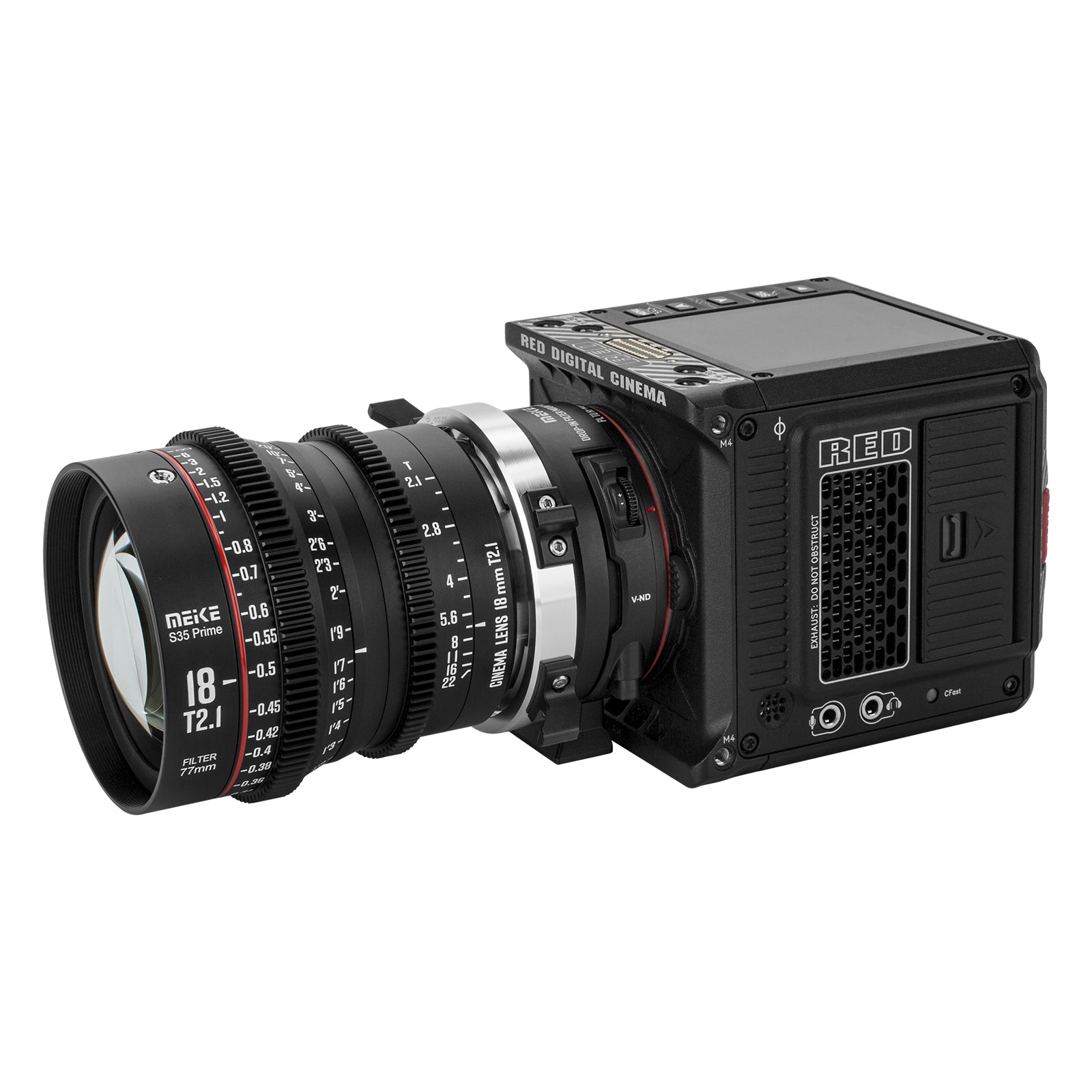 Meike Super 35 Prime Cine Lens- 18mm T2.1 for Arri PL-Mount/Canon EF-M