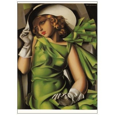 最高傑作 タマラドレンピッカの油彩画 最高傑作 タマラドレンピッカの