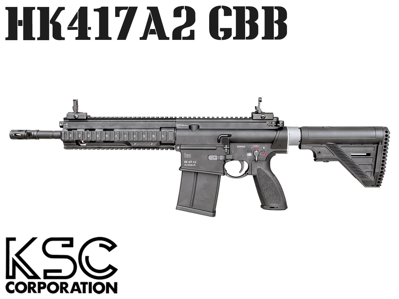 KSC ガスブローバック HK417A2 | ミリタリーベース – ミリタリーベース