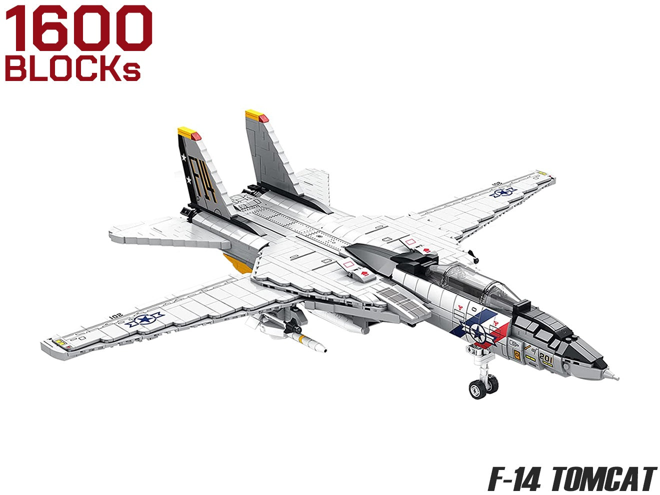AFM F-14 トムキャット 1600Blocks | ミリタリーベース – ミリタリー