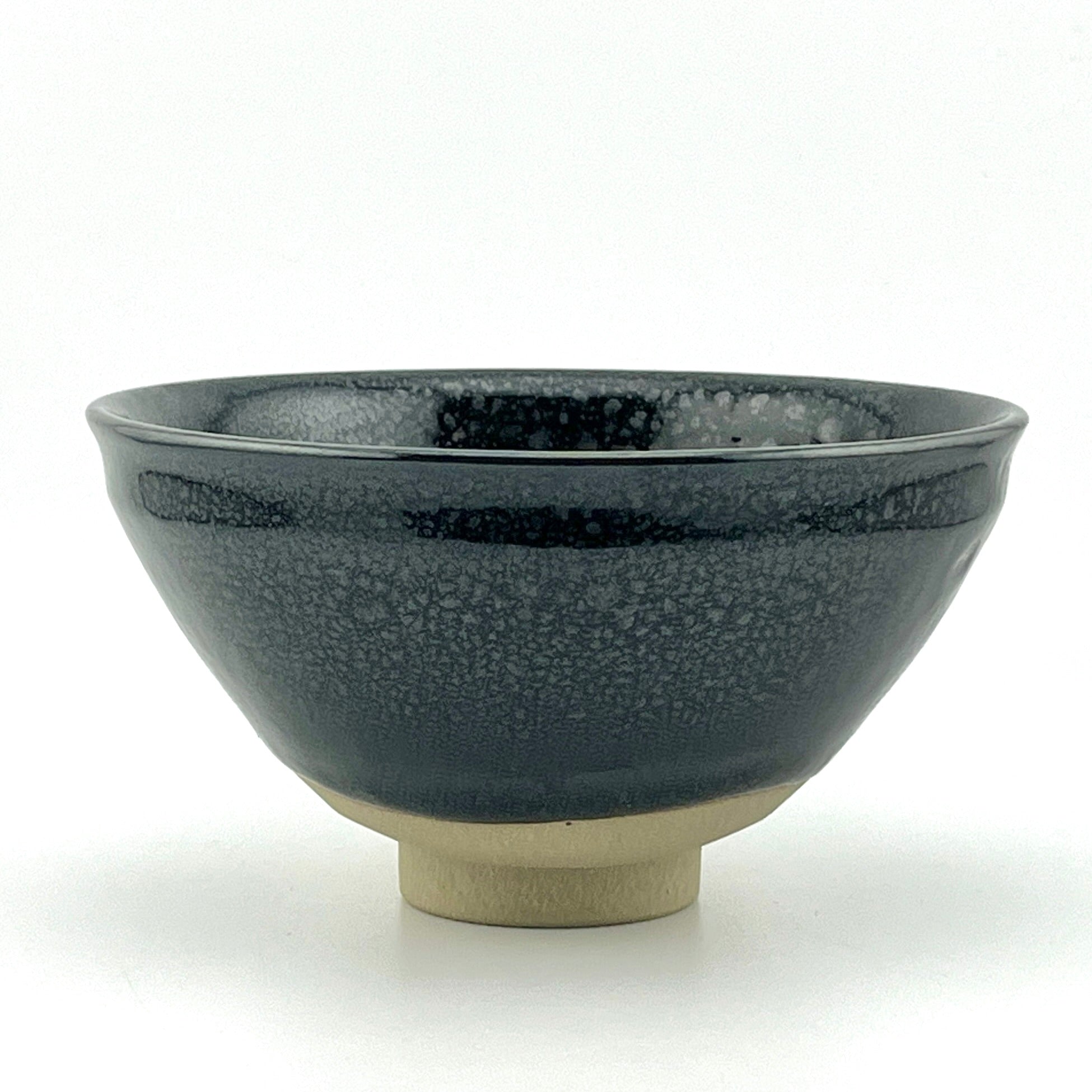 有田焼 文化勲章受章作家 青木龍山作 油滴天目茶盌 – 生活民芸 なかむた