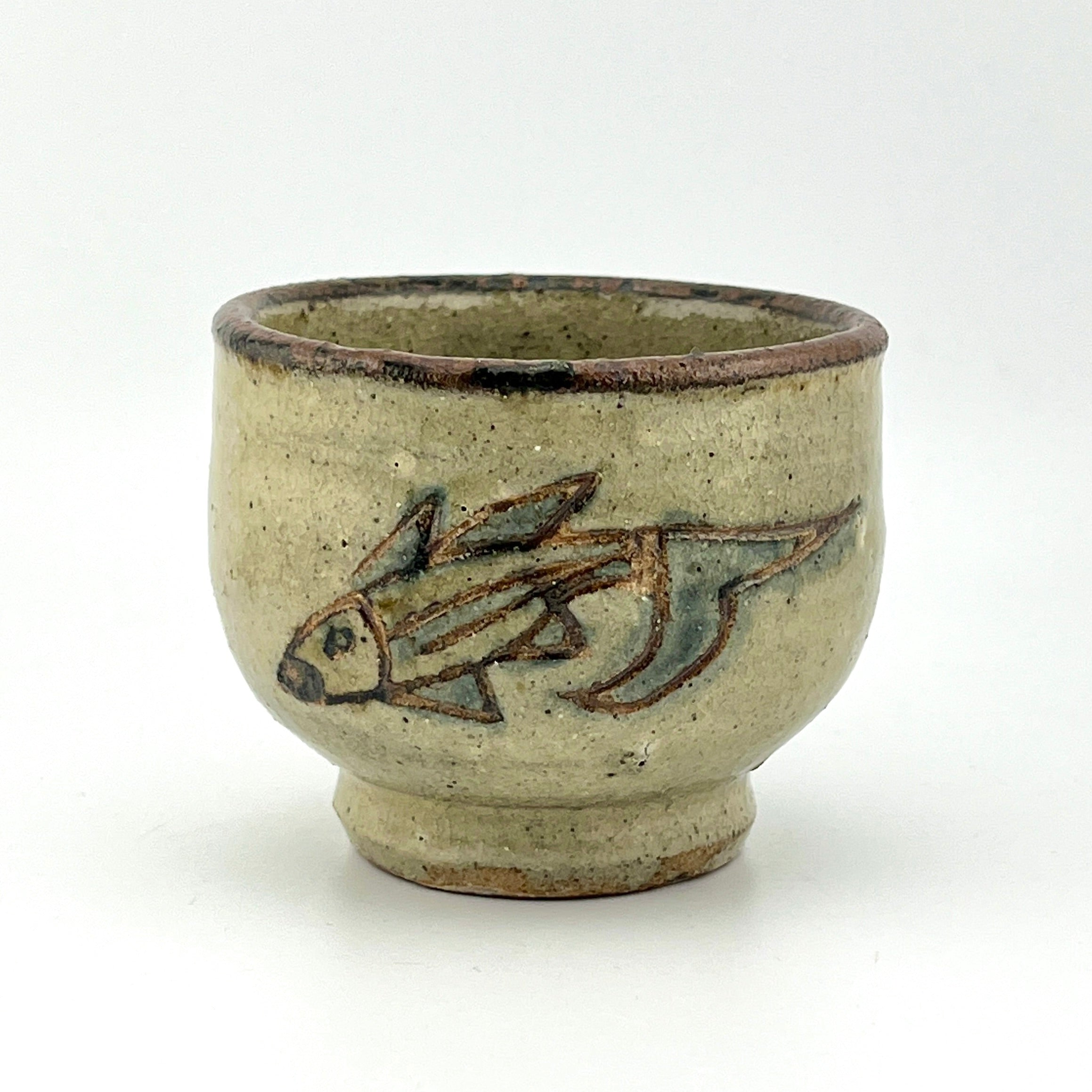 金城次郎 壺屋時代 訳あり 茶碗 マカイ 民藝 金城次郎 壺屋時代 訳あり