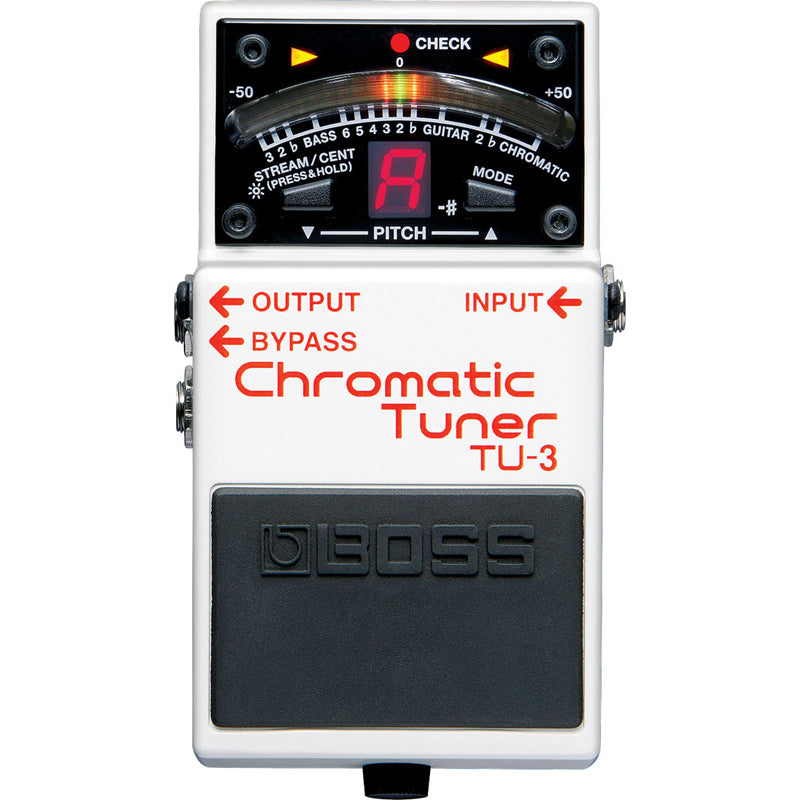 Boss TU-3 Chromatic Tuner – Motor City Guitar