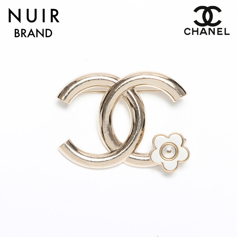希少 シャネル CHANEL 2way フラワー グリポワ ブローチ トップ 希少