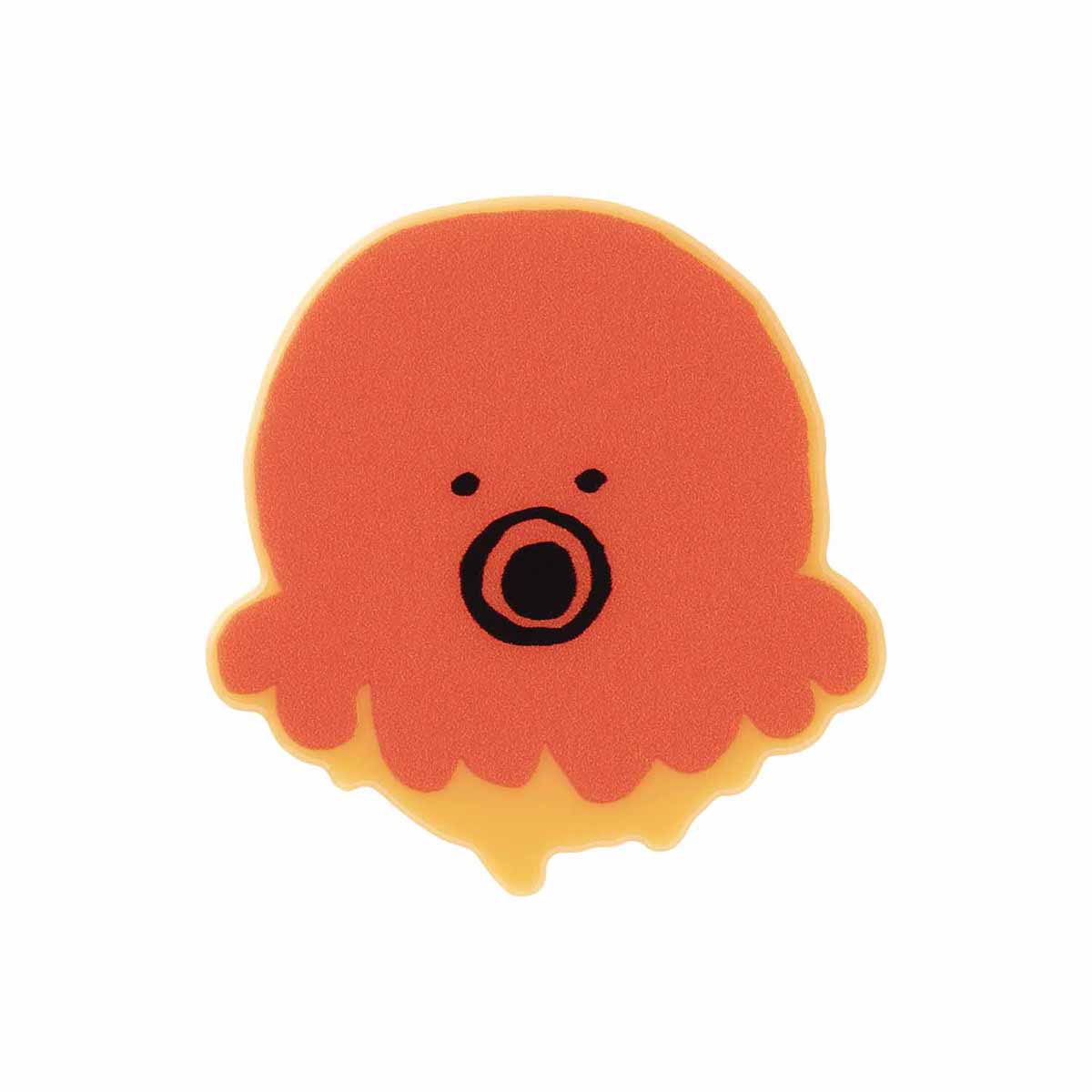 ナガノキャラクターズ ダイカットアクリルバッジ（もぐらコロッケ たこ