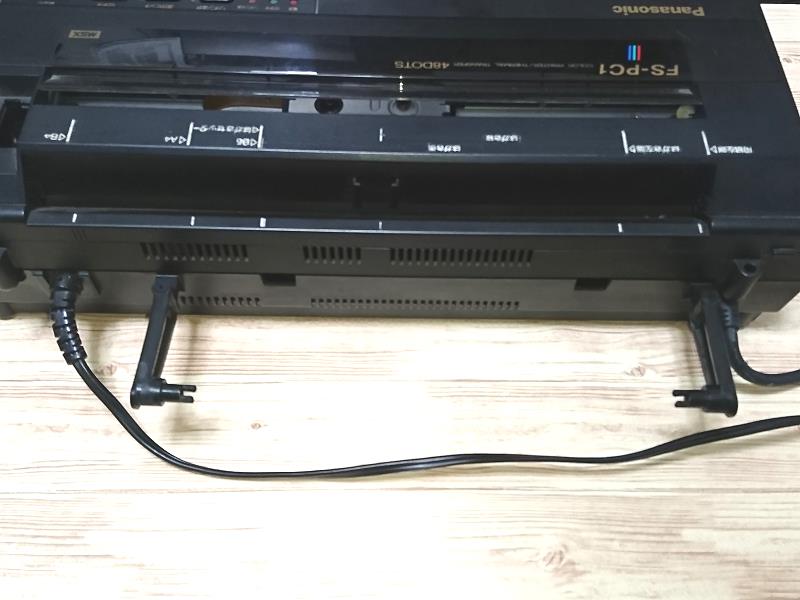 MSXのプリンタを手に入れた。そしてポケコンにつないでみた。 | ブログ