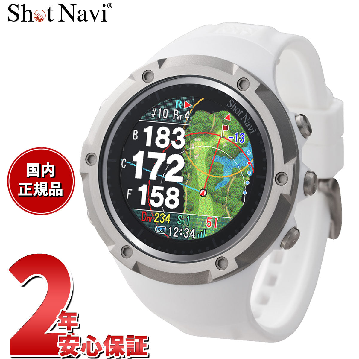 ショットナビ Shot Navi Evolve SE エボルブ SE 腕時計型 GPS ゴルフ