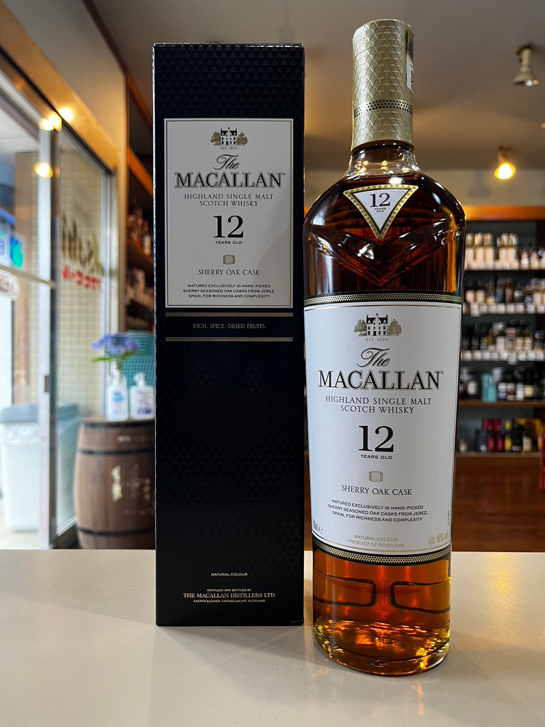 マッカラン シェリーオーク 12年 MACALLAN SHERRY OAK CASK 12 YEARS