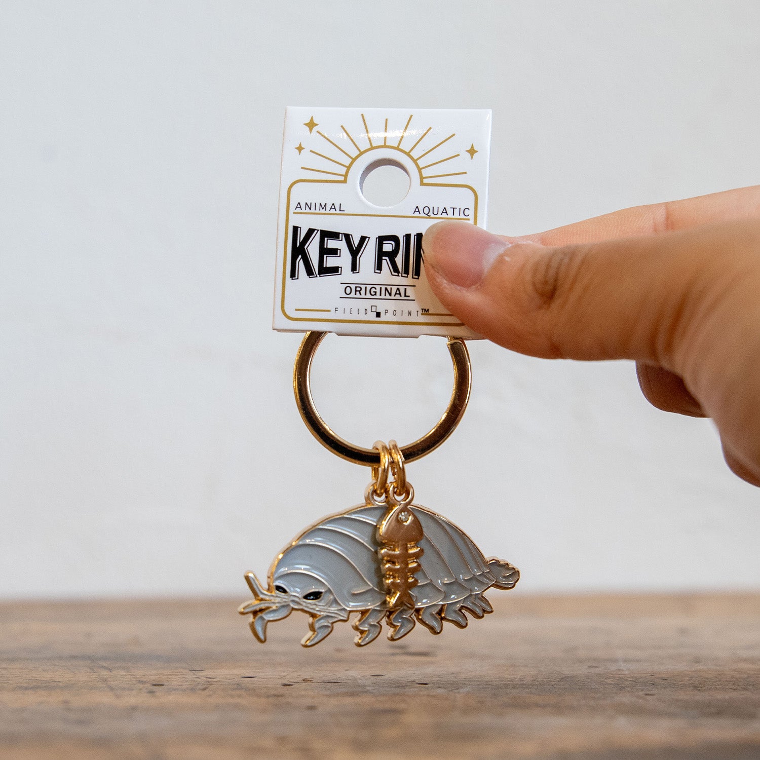 キーホルダー アクアチックキーリング ダイオウグソクムシ