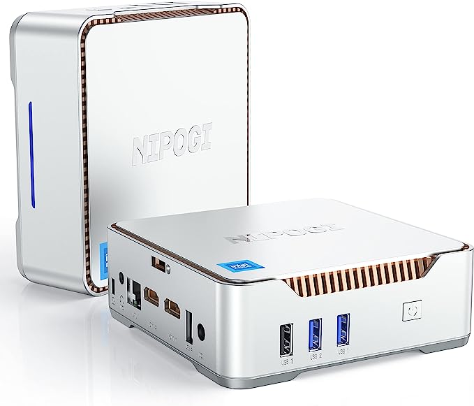 NiPoGi ミニPC n95 Intel 12世代 mini pc 【8GB 256GB】【16GB 512GB