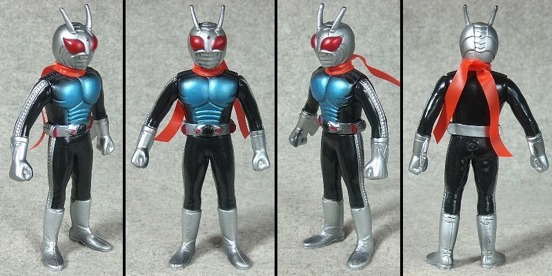 ☆未使用 仮面ライダースーパー1 撃滅ドグマ軍団 ソフビ ポピー 未使用