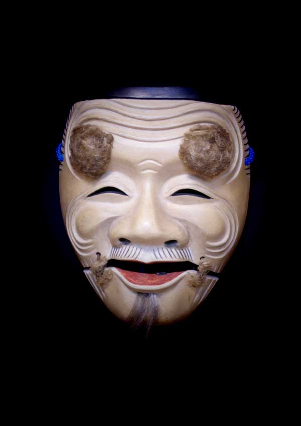 能面 翁(おきな) 能面 翁（おきな）（小）・Okina-2 | 能面師 樋口玄