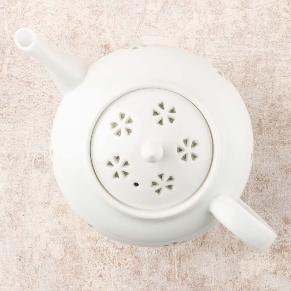 波佐見焼 丹心窯 水晶花詰 ポット ¥16,170 大人の焼き物