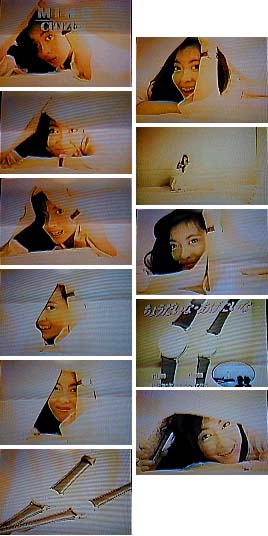 レア中山美穂 CITIZEN LightHouse ライトハウス 等身大パネル② レア