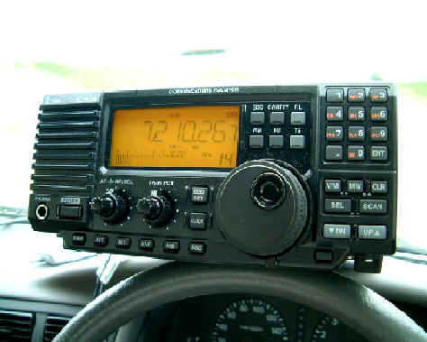 アイコム IC-R75 DSPユニット CW フィルターSSBフィルター装着済