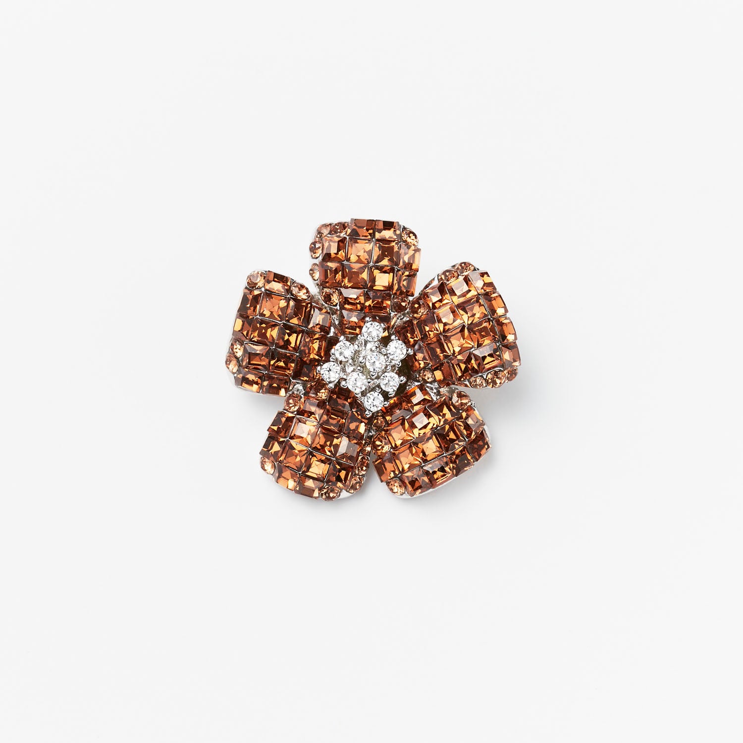 FOXEY フォクシー ブローチ FLEUR フルール クリア 花 フラワー 26645