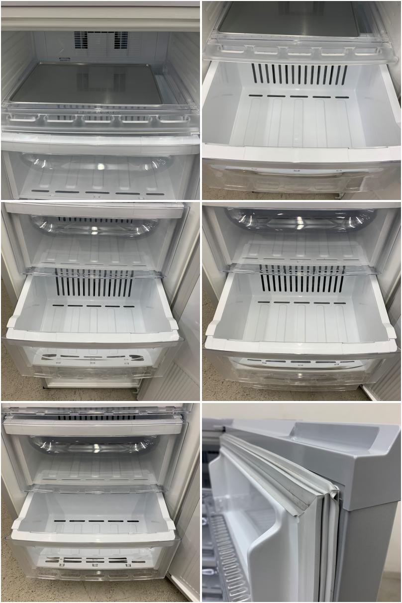 送料無料☆2017◇中古☆三菱 ラウンドカット 2ドア冷蔵庫 MR-P15A