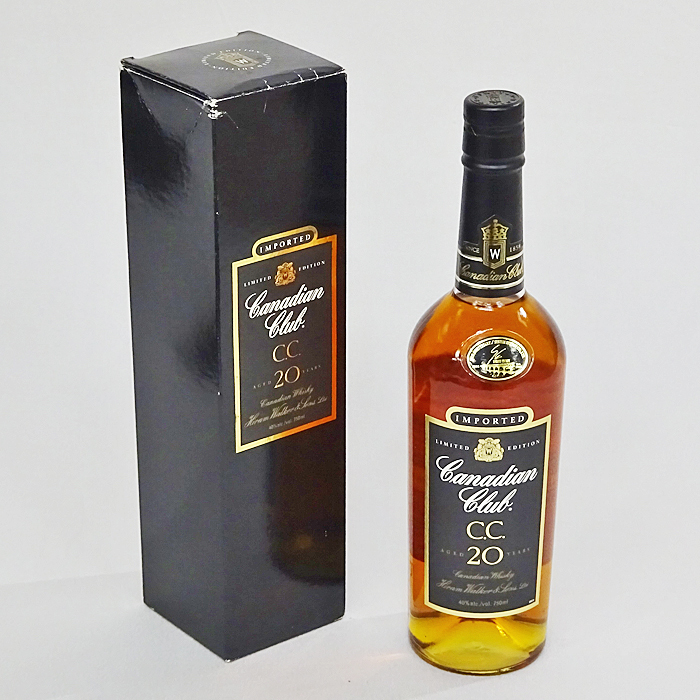 カナディアンクラブ 20年 Canadian Club 750ml 40％ ウイスキー 古酒