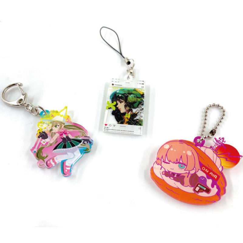 フチなしアクリルキーホルダー (Freeカット) – A-Goods Store