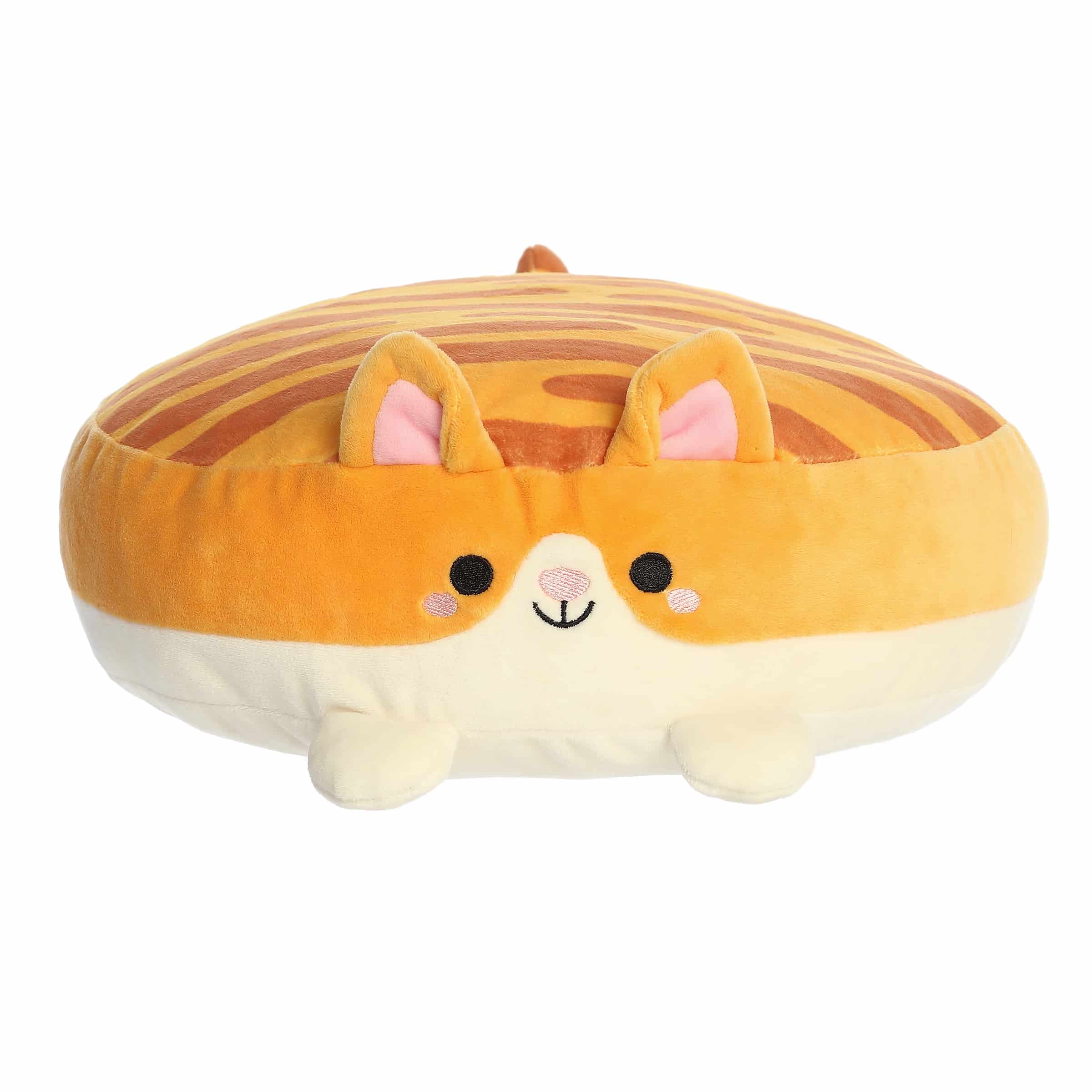 Cassidy Cat - Flat Flapjacks Plush - Aurora – Aurora®