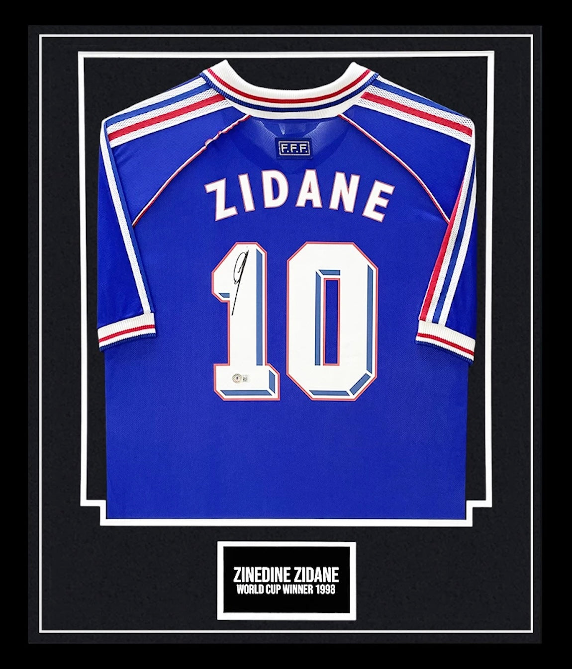 直筆サイン入り写真 ステファン・デ・フライ インターミラノ SA鑑定済