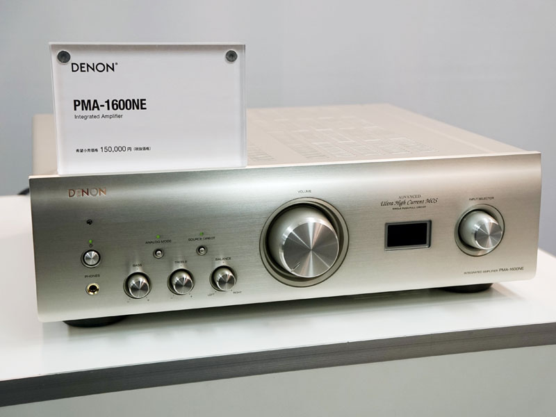デノン、上位機に迫る音質のUSB DAC搭載アンプ、SACD「1600シリーズ