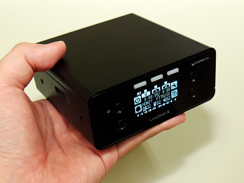 Cerevoの1080/60pライブ配信機「LiveShell X」がLTEのUSBモデム対応