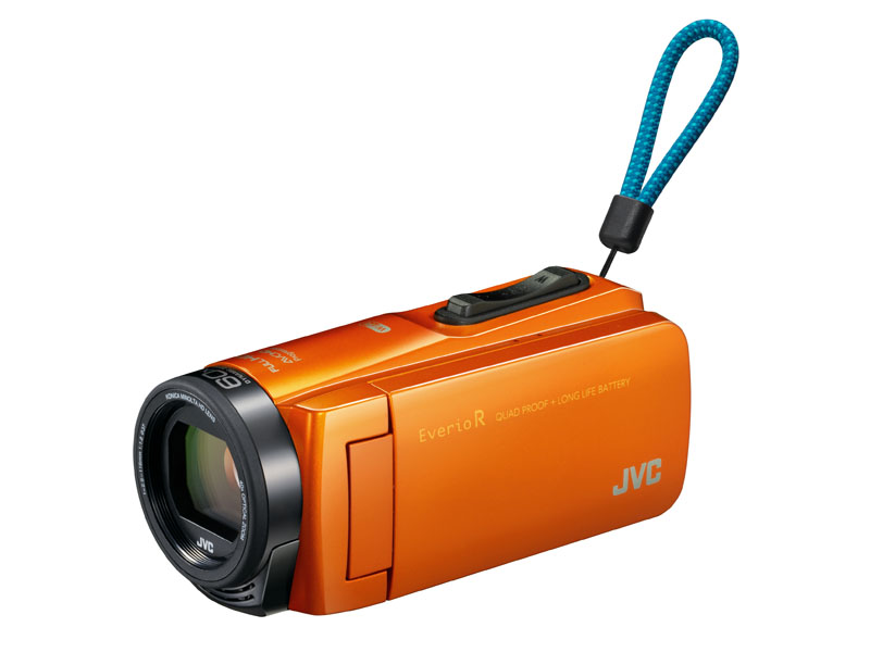 ビデオカメラ】JVC EverioR 防水防塵GZ-R400-T