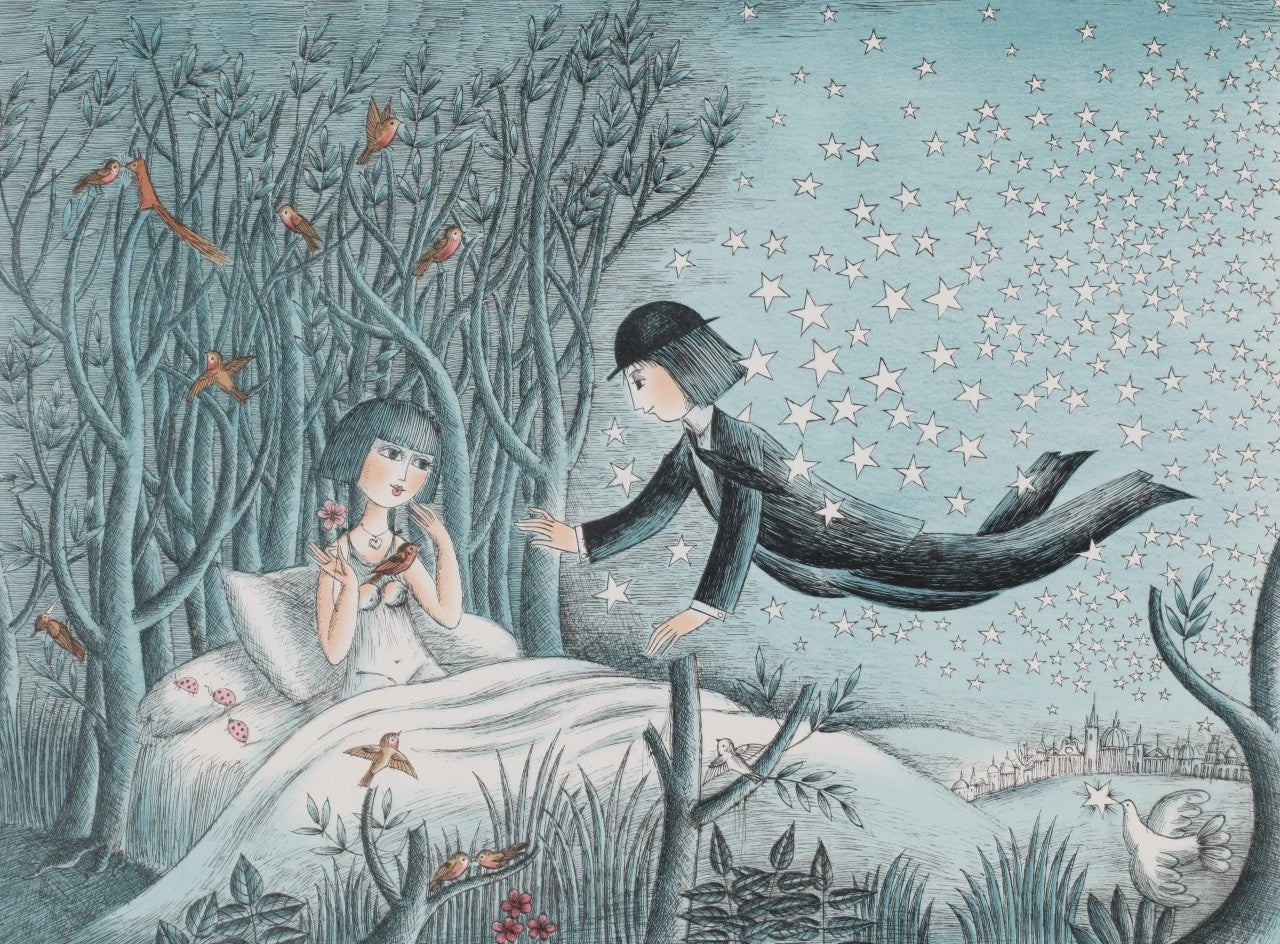 レイモン・ペイネのリトグラフ レイモン・ペイネ【星の王子様