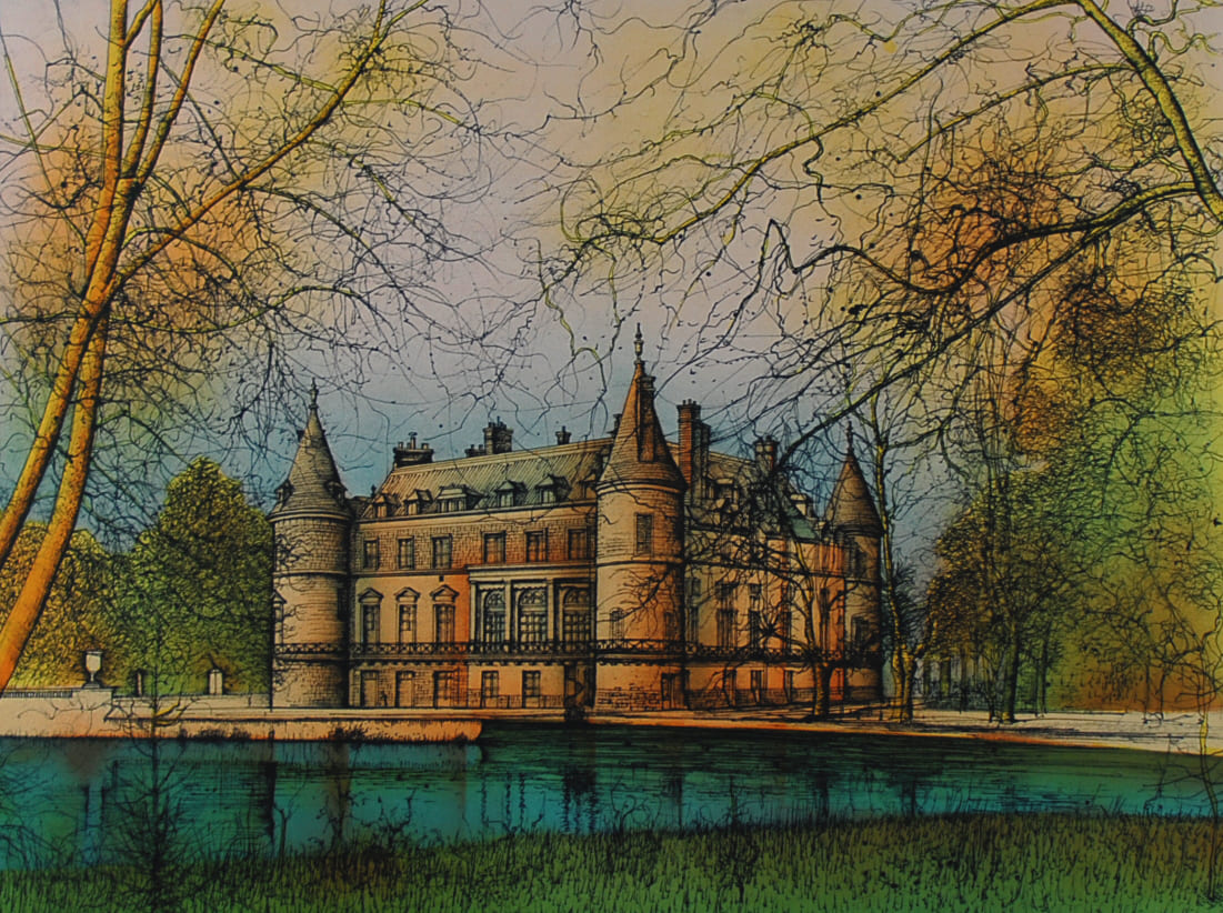 ジャン・カルズー『セレスの泉』(リトグラフ) ジャン・カルズー