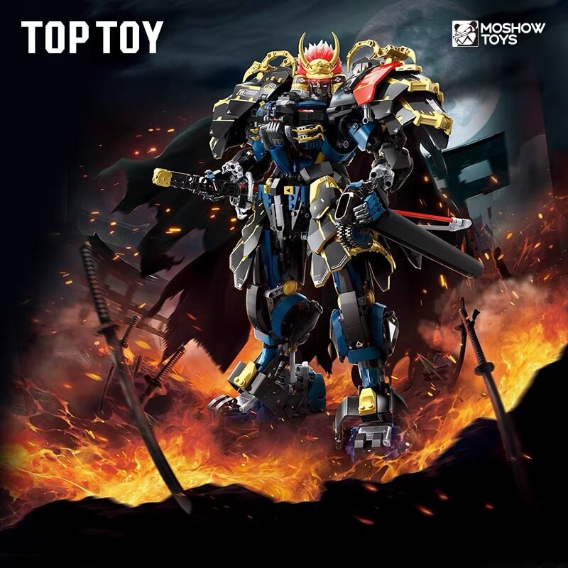 TOPTOY Moshow Toys Takeda Shingen Mecha Dark Night Version-Afobrick