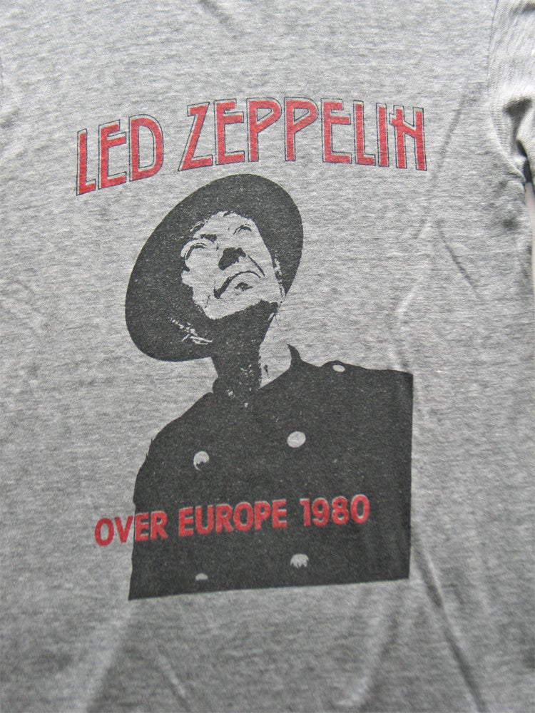 Led Zeppelin Europe Tour Vintage T-Shirt 1980 – Afterlife Boutique