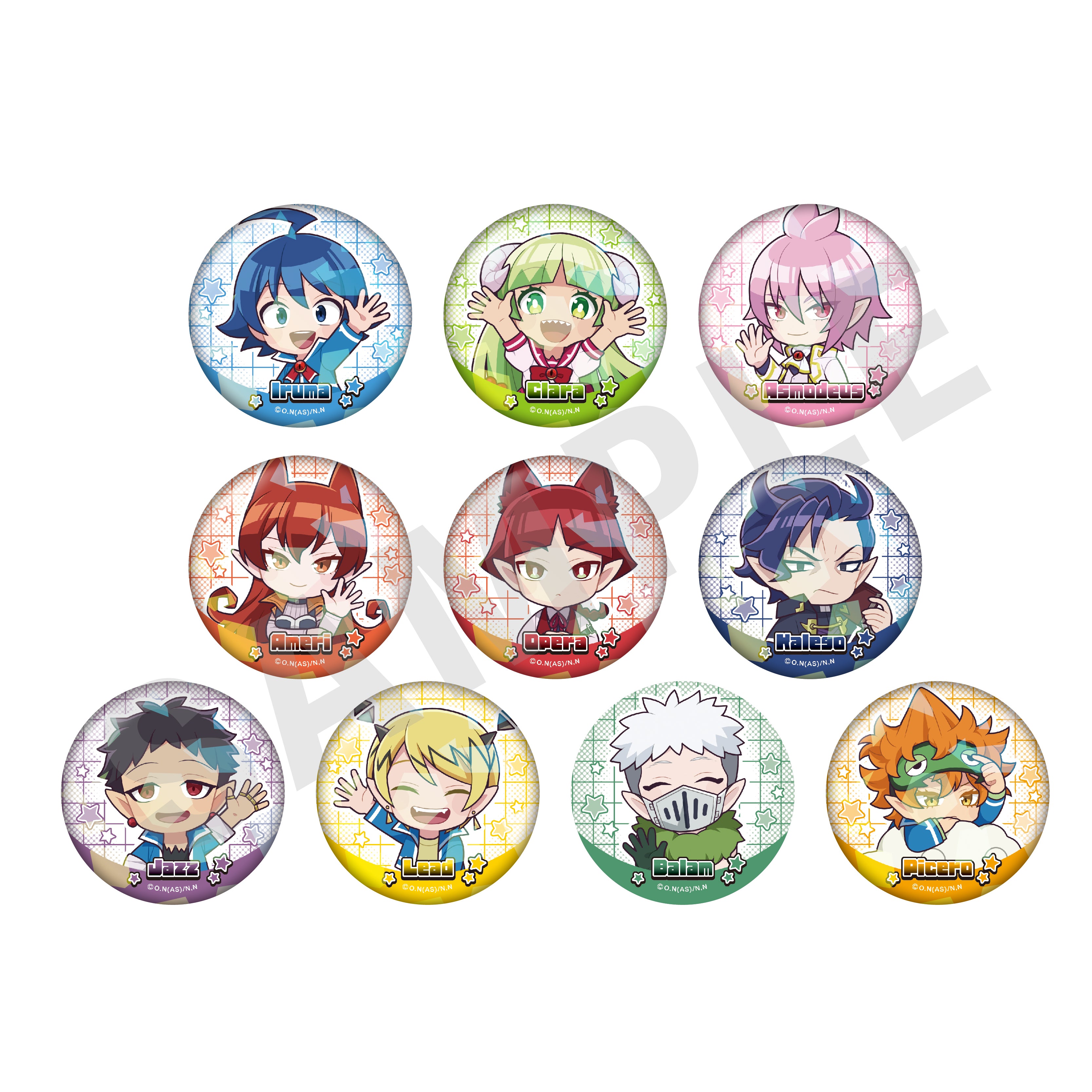 秋田書店 c106 入間くん 缶バッジ エイト先生 9枚 魔入りました！入間