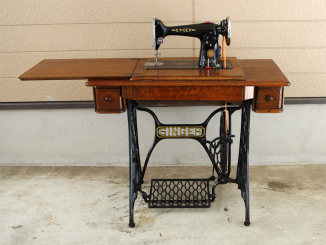 SINGER 201K シンガー製 足踏みミシン 足踏みミシン・手回しミシンの