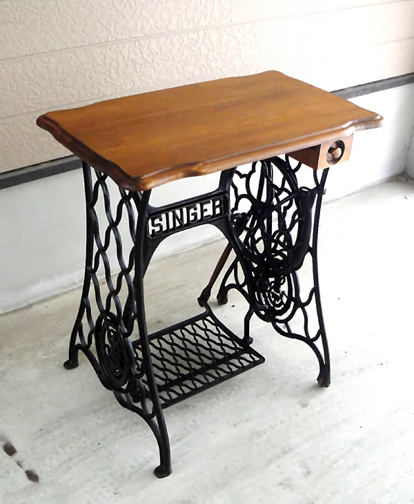 SINGERテーブル 足踏みミシンテーブル