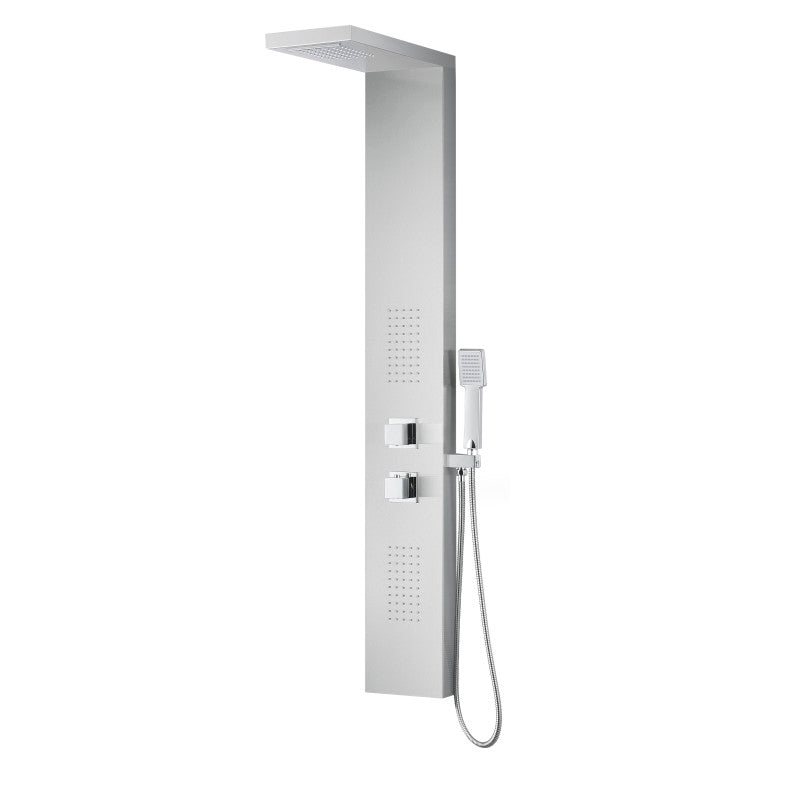 SP-AZ041 - ANZZI Expanse Series 57 in. 2-Jetted Full Body Shower