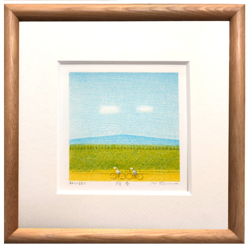 北海道札幌 絵画 販売 蒼い画廊(あおいがろう） 作品紹介 版画 府川誠