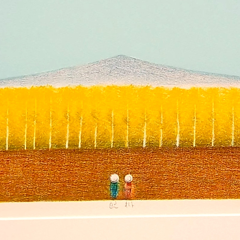 北海道札幌 絵画 販売 蒼い画廊(あおいがろう） 作品紹介 版画 府川誠