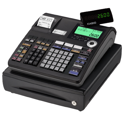RAC-13スタンプ付き✦美品CASIO 電子レジスター TE-2600 RAC-13