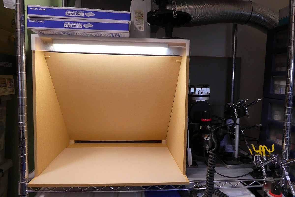 自作塗装ブース Panasonic ファン付き ジャンク 2025年最新】塗装