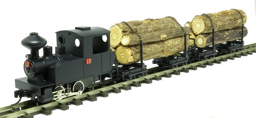 HOe／HOナロー／アルモデル／森林Bタンク／タマネギ煙突／動力組立済／真鍮