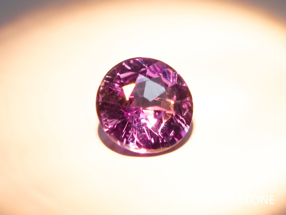 アレキサンドライト ラウンドカット ブラジル産 0.08ct【220119-582