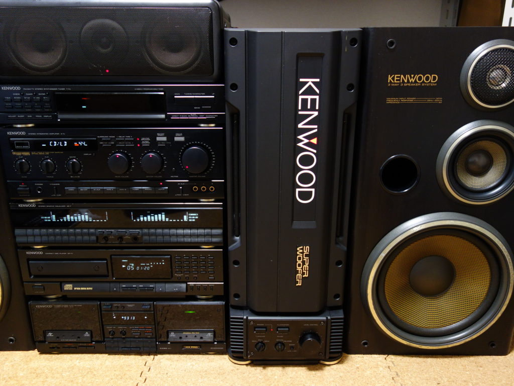 工場 ケンウッド KENWOOD サブウーファー SW-05 動作品 KENWOOD SUPER