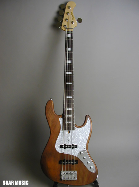 エレキベース Bacchus STD-JB5 5弦アクティブ ASH 定価14万 エレキ