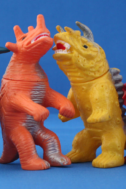 ガメラソフビ11体セット昭和平成当時物ギャオスバイラスバルゴンジグラ